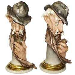 Статуэтка из фарфора Раздумья