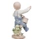 Статуэтка из фарфора Мальчик Барабанщик Pavone JP-42/20, фотография со спины