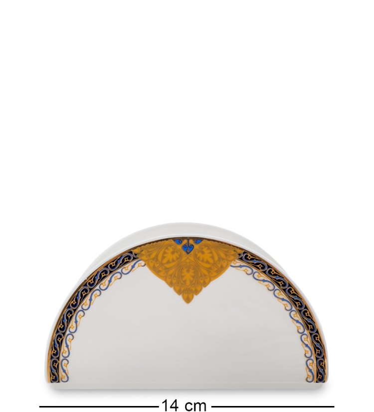 Столовый сервиз на 6 персон Золотой Палермо Pavone JK-196, фотография салфетницы