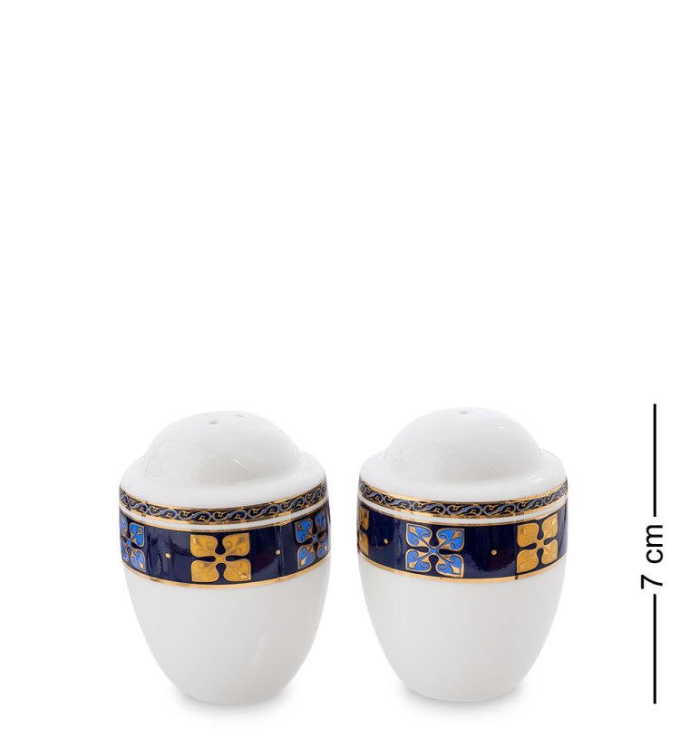 Столовый сервиз на 6 персон Золотой Палермо Pavone JK-196, фотография емкости для специй