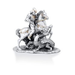 Статуэтка Георгий победоносец на коне