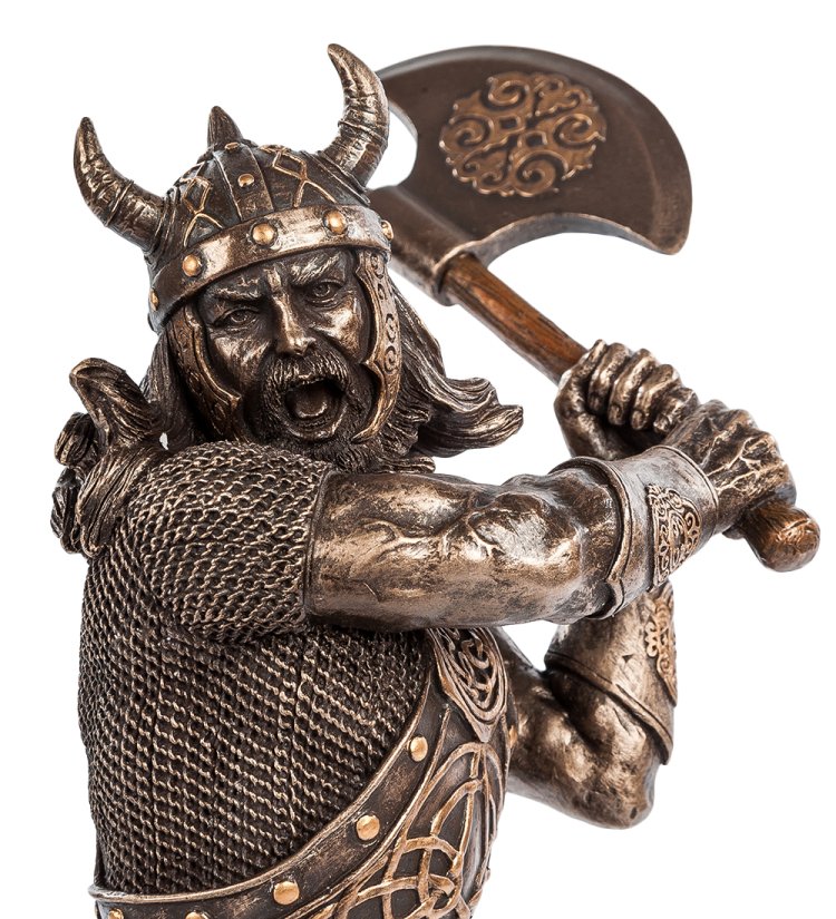 Статуэтка Викинг - Атака Veronese WS-659, портретный вид