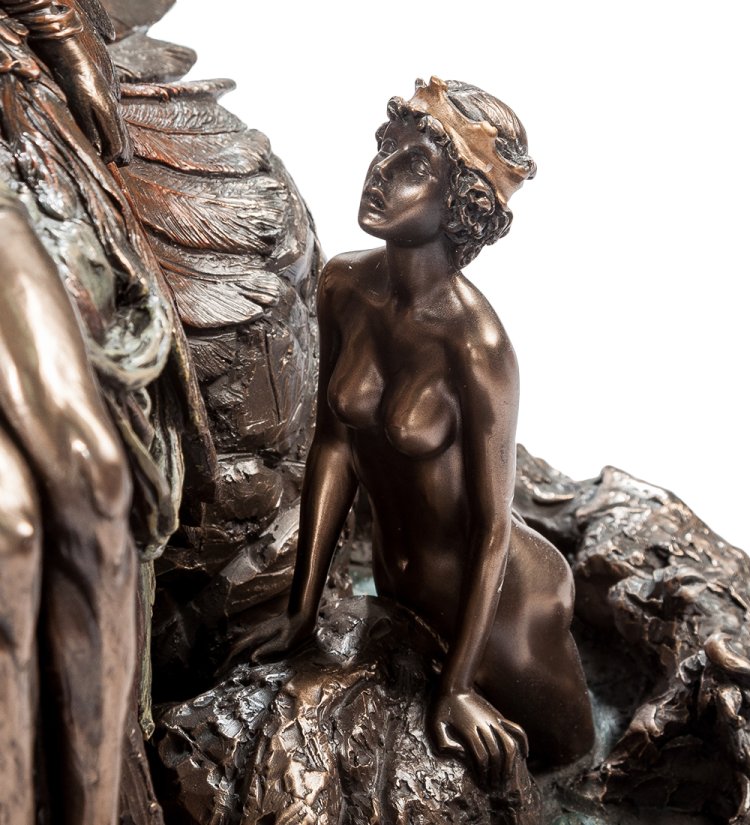 Статуэтка Оплакивание Икара Veronese WS-603, увеличенный вид деталей