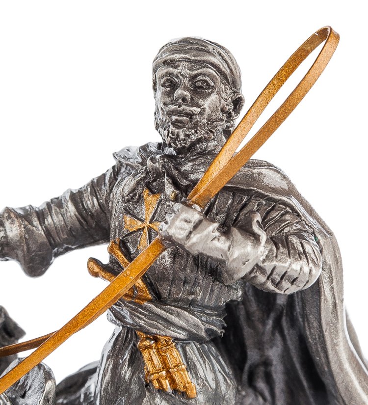 Статуэтка Воин на коне Veronese WS-830, вид профиль