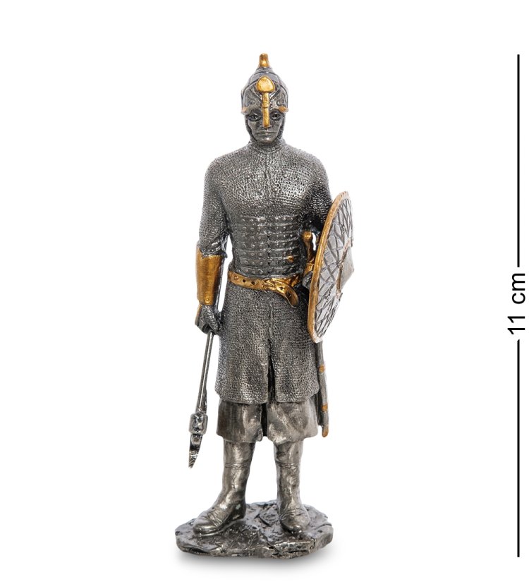 Статуэтка Рыцарь в Серебряных Доспехах Veronese WS-993