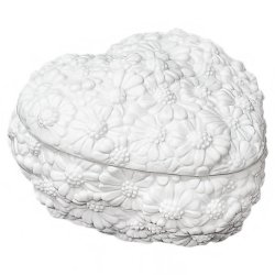 Шкатулка Белое Сердце