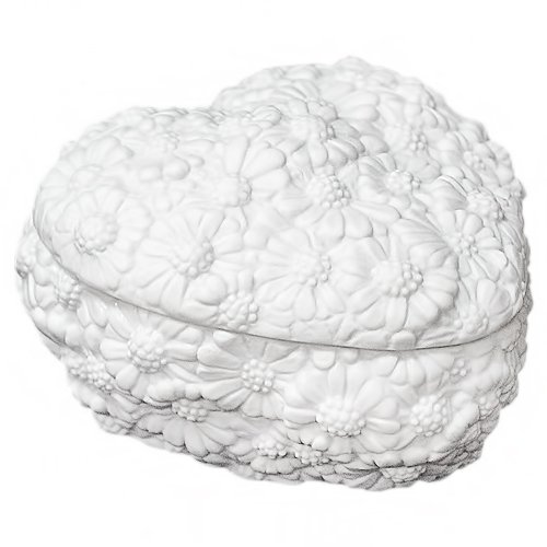 Шкатулка Белое Сердце Cattin 1032/BB