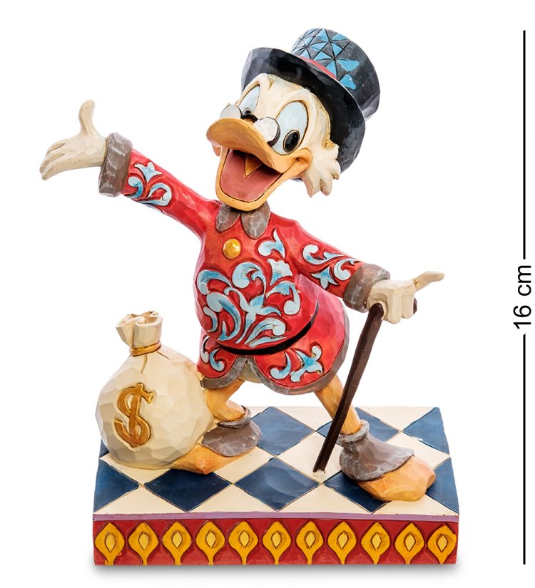 Статуэтка Скрудж МакДак - Богатство тебя найдет Disney Traditions