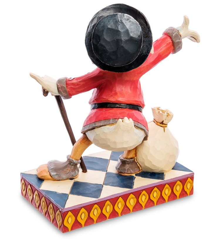 Статуэтка Скрудж МакДак - Богатство тебя найдет Disney Traditions, оборотная сторона