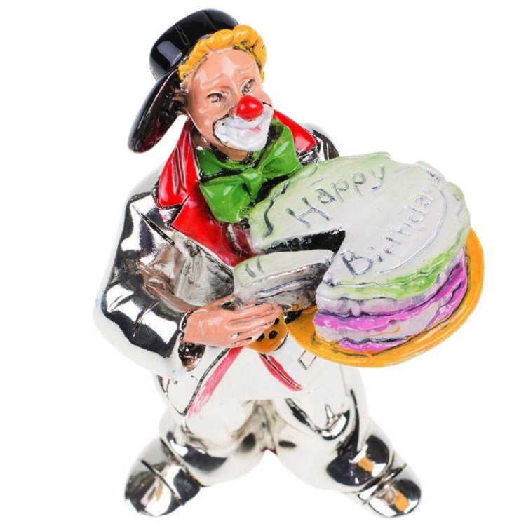 Статуэтка Клоун С Днем Рождения