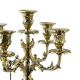 Канделябр на 5 свечей Каранка, золотой Bello De Bronze BP-14064-D, фотография рожков