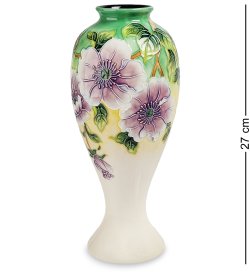 Настольная ваза для цветов из фарфора Камелия