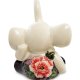 Фигурка из фарфора Слоник с цветочками Pavone JP-44/ 9, фотография со спины