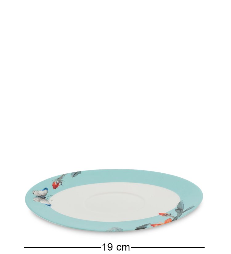 Столовый сервиз на 6 персон Тоскана Pavone JK-187, фотография блюдца