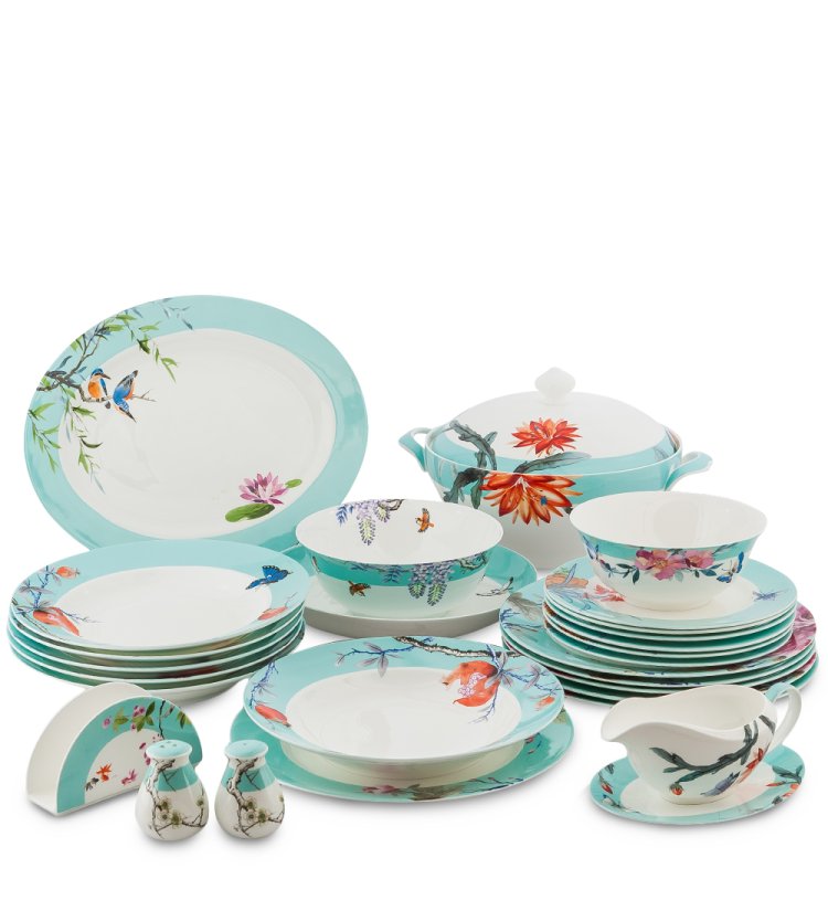 Столовый сервиз на 6 персон Тоскана Pavone JK-187