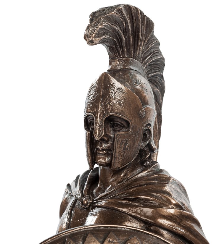 Статуэтка Леонид - царь Спарты Veronese WS-158, портретный вид