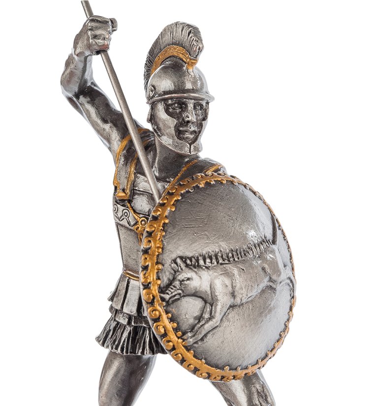 Статуэтка Спартанец - Рыцарь Veronese WS-831, вид профиль