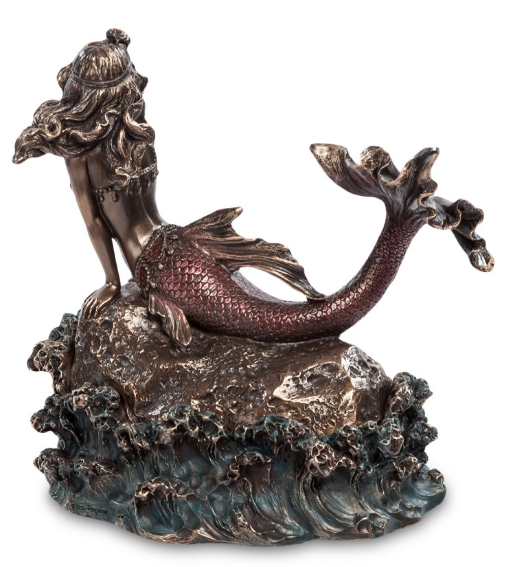 Шкатулка Русалка Veronese WS-485/ 1, оборотная сторона