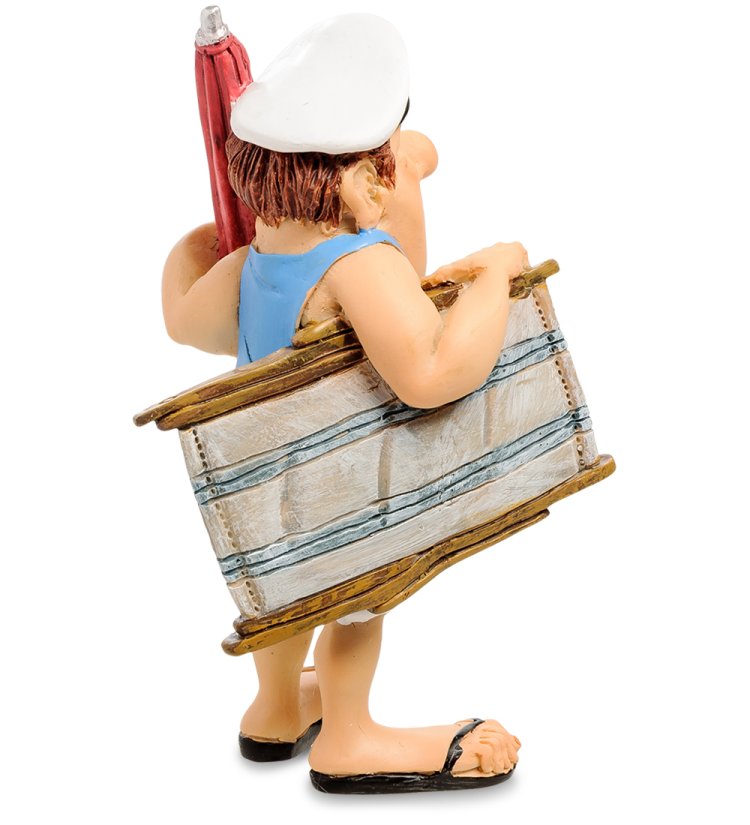 Статуэтка Спасатель The Comical World of Stratford RV-952​, оборотная сторона