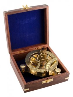 Компас с солнечными часами West London