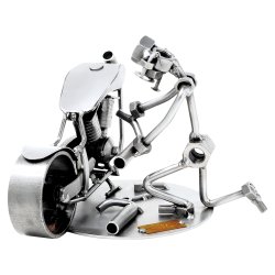 Ремонт мотоцикла - Фигурка из металла