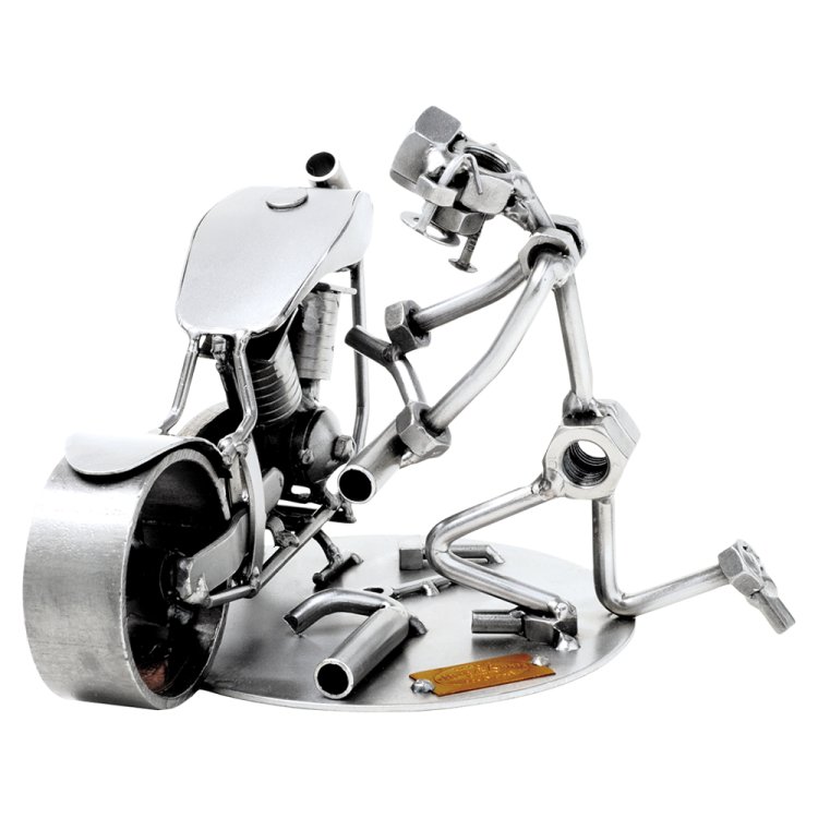 Фигурка из металла Ремонт мотоцикла 075 Hinz & Kunst