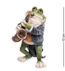Фигурка Лягушка - Саксофонист
