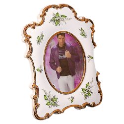 Рамка для фотографий из керамики Ландыш