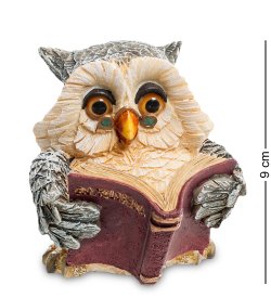 Фигурка Ученая Сова с книгой