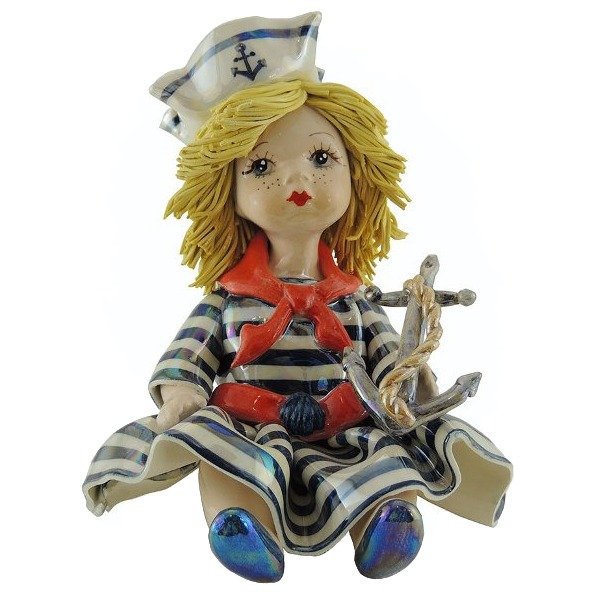 Фарфоровая статуэтка Девочка Матроска