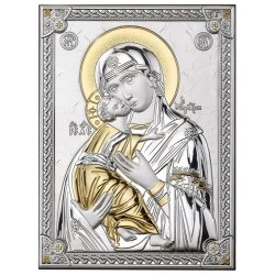 Владимирская Икона Божией Матери, Размер: 6х9 см