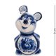Фигурка Мышонок Боня Голубая гжель ГЛ-629 