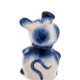 Фигурка Мышонок Боня Голубая гжель ГЛ-629, фотография со спины