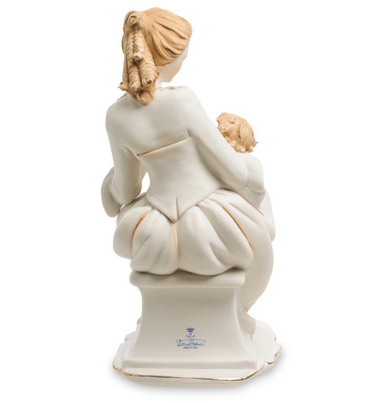 Статуэтка из керамики Материнство Sabadin Vittorio SV- 54, фотография со спины