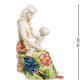 Статуэтка из фарфора Материнство - Мамина забота Pavone JP-12/ 25