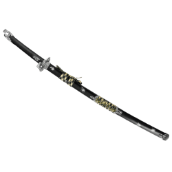 Катана самурайский меч черный