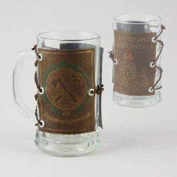 Кружка для пива подарочная - Лучшему строителю