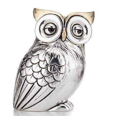 Статуэтка посеребренная Совушка-сова Valenti 18141