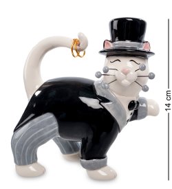 Статуэтка из керамики Кот Жених