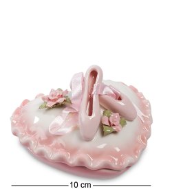 Шкатулка из керамики Балетки