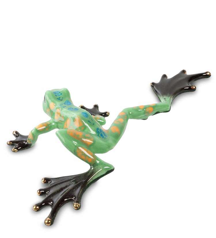 Фигурка из фарфора Древесная Лягушка Pavone JP-32/ 6, вид сзади