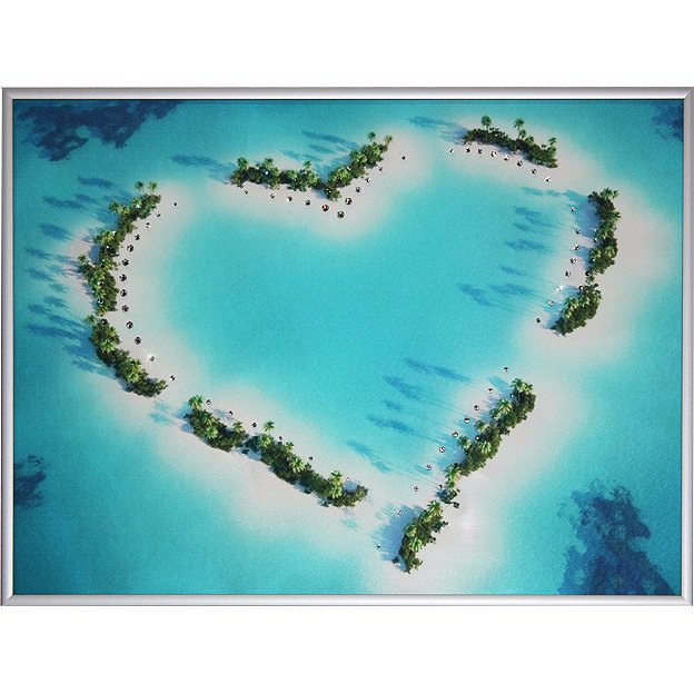 Картина Любовь к экзотике c кристаллами Swarovski