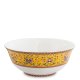 Столовый сервиз на 6 персон Арабески, желтый Pavone JK-180, фотография большого салатника