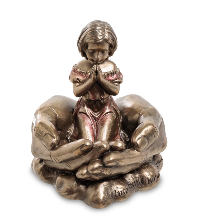 Статуэтка Молитва Ребёнка Veronese WS-593, портретный вид