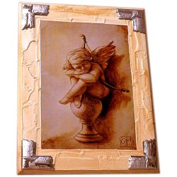 Декоративное панно Ангел