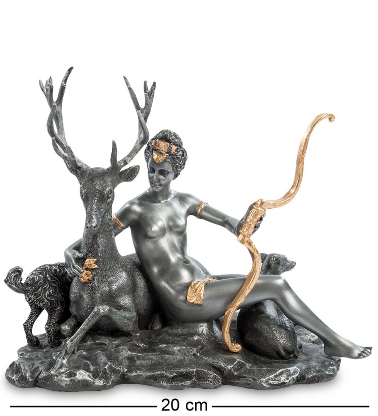 Статуэтка Диана - Богиня Луны и Охоты Veronese WS-75