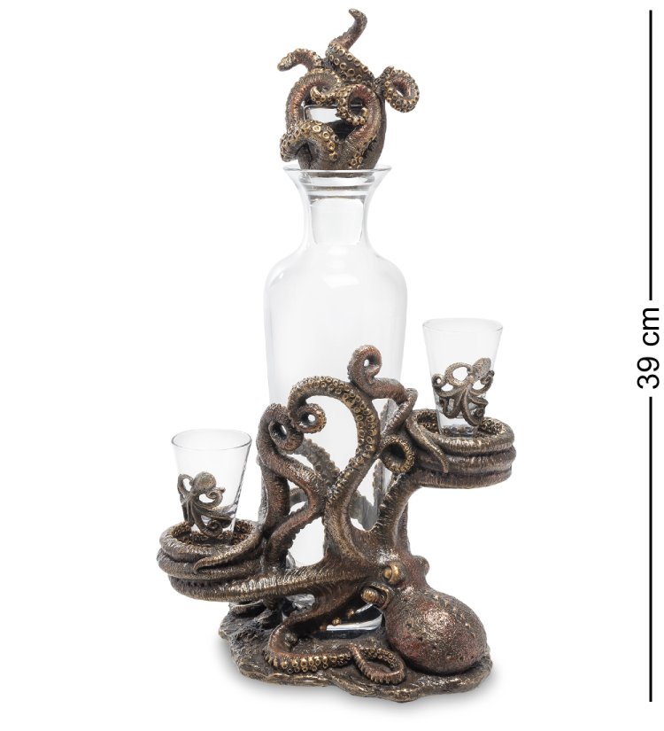 Декантер В объятиях осьминога Veronese WS-275