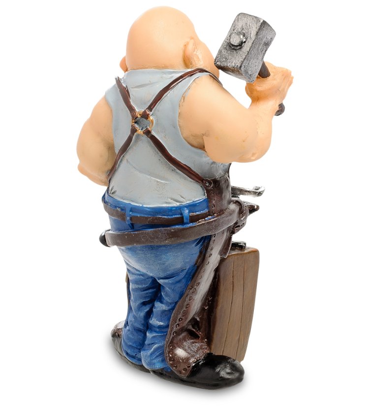 Статуэтка Кузнец The Comical World of Stratford RV-953, оборотная сторона