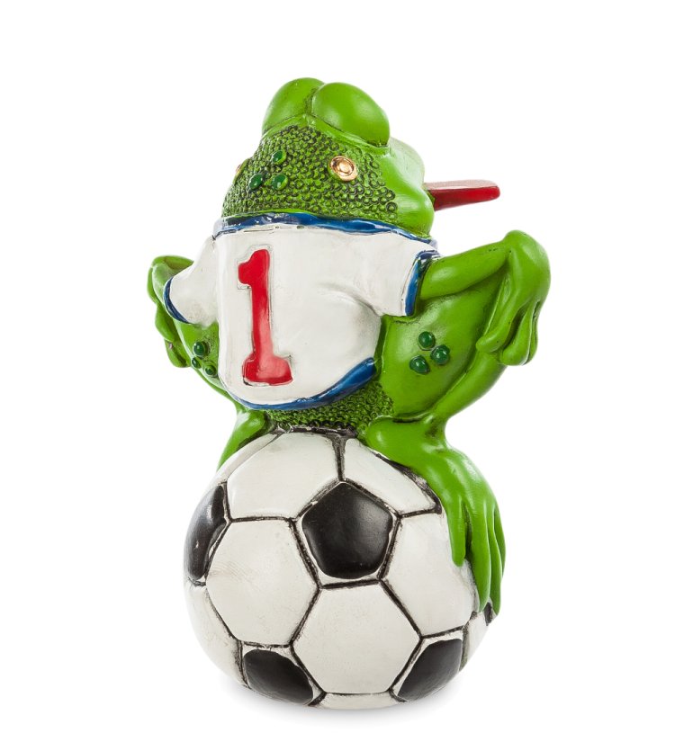 Фигурка-лягушка Футболист Фред The Comical World of Stratford RV- 99, оборотная сторона