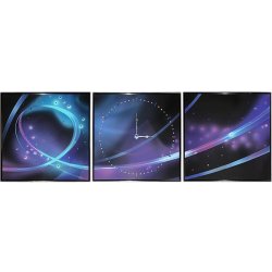 Картина Космос (триптих) c кристаллами Swarovski